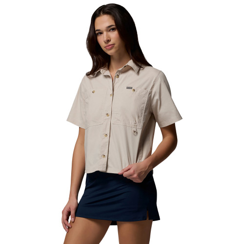 Рубашка с коротким рукавом женская Brea Falls Woven Ss
