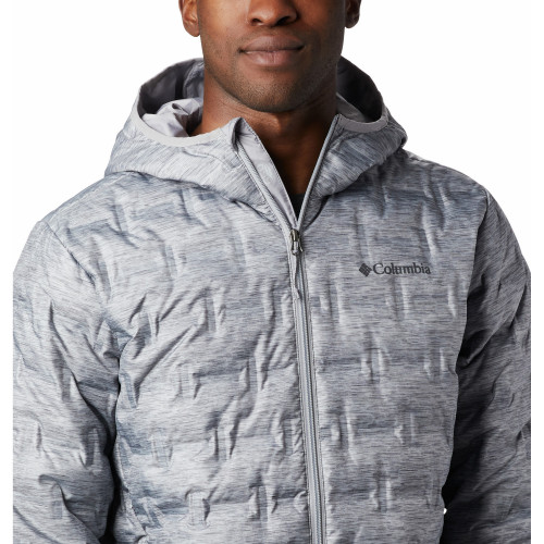 men's delta ridge down hooded jacket