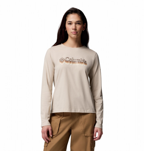 Лонгслив женский Rolling Bend Graphic LS Crew