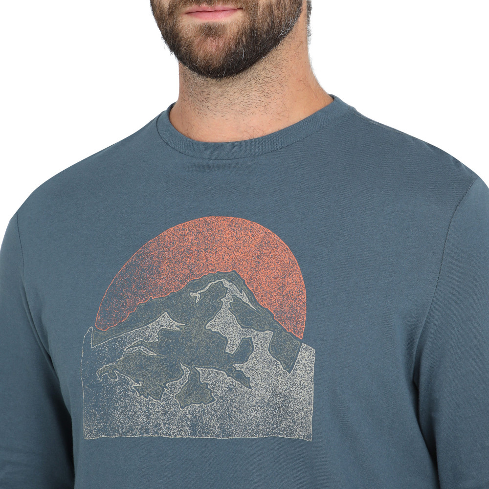 Лонгслив мужской Blue Reef LS Graphic Tee - фото 4
