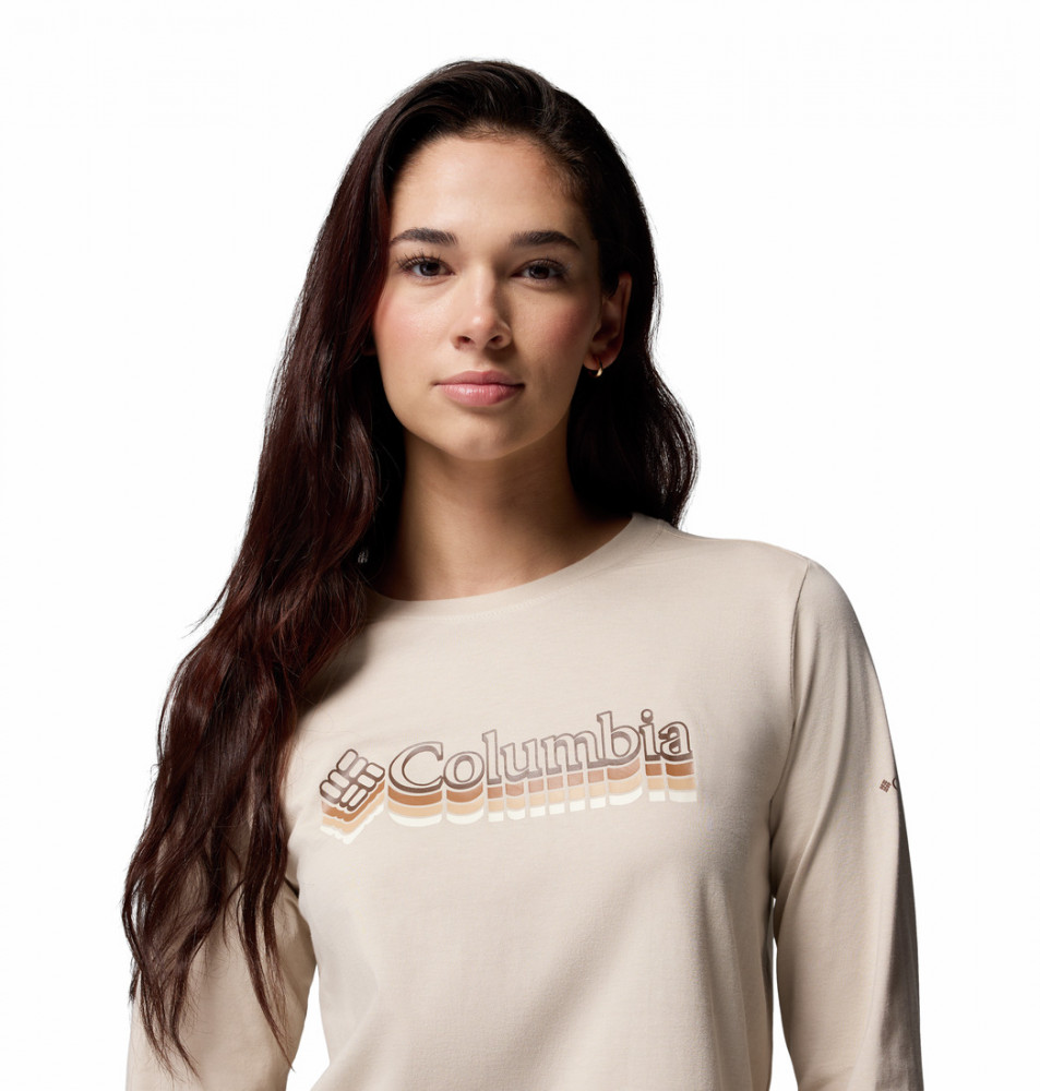Лонгслив женский Rolling Bend Graphic LS Crew - фото 4