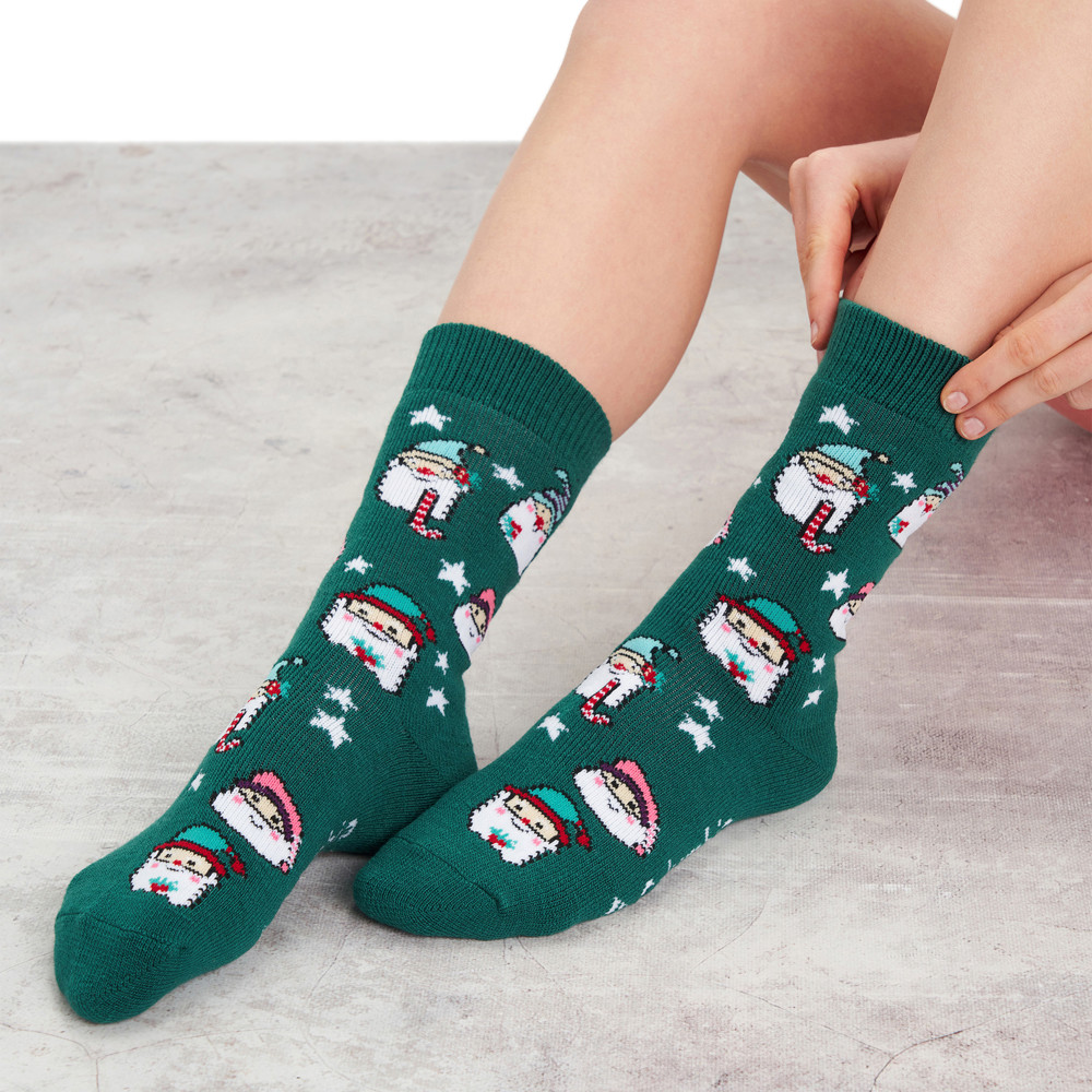 Носки Thermal crew brushed 2 PK Gift box - фото 10