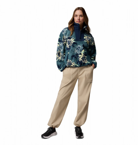Джемпер флисовый женский Sequoia Grove Printed Half Zip
