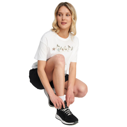 Футболка женская Rolling Bend Graphic Relaxed Crop Ss