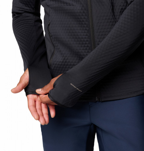 Джемпер флисовый мужской Crystal Leaf Omni-Heat Helix Full Zip