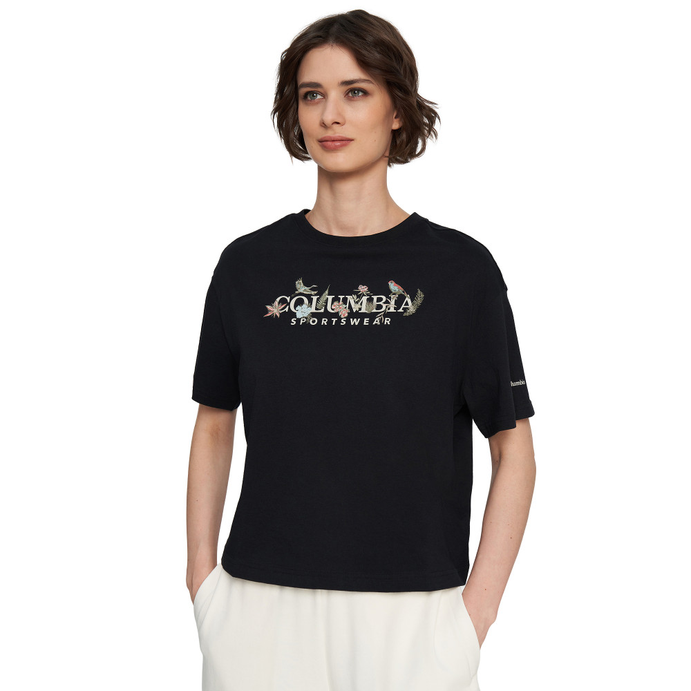 Футболка женская Rolling Bend Graphic Relaxed Crop Ss