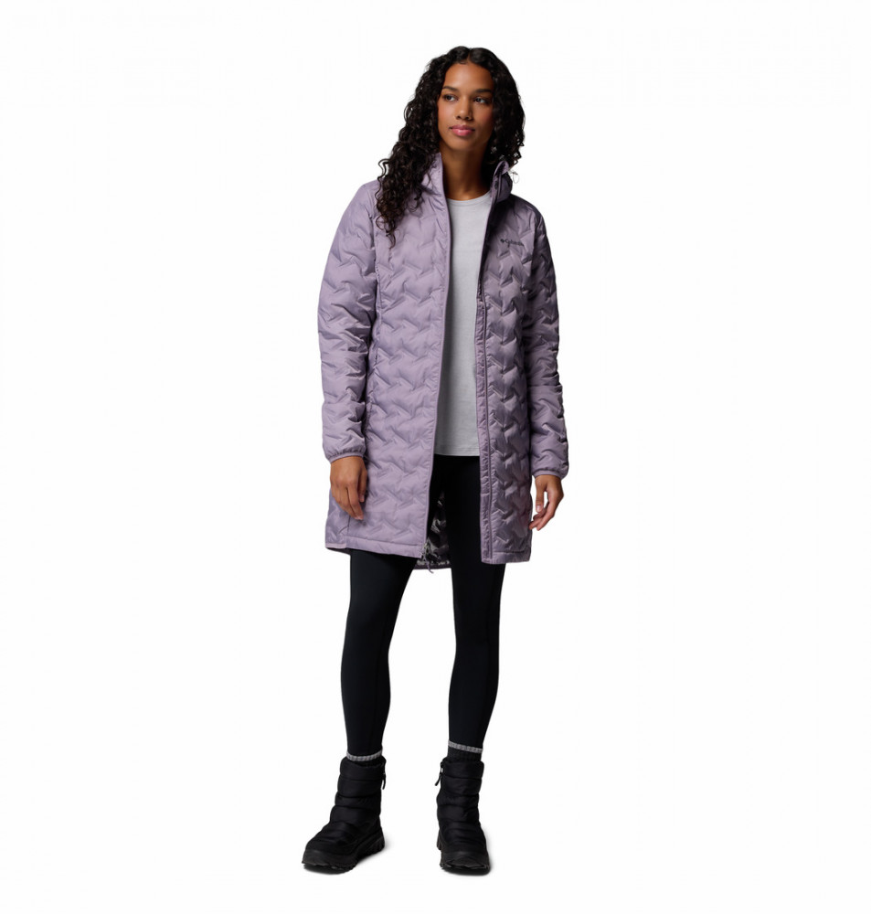 Пуховик женский Delta Ridge II Long Down Jacket - фото 4