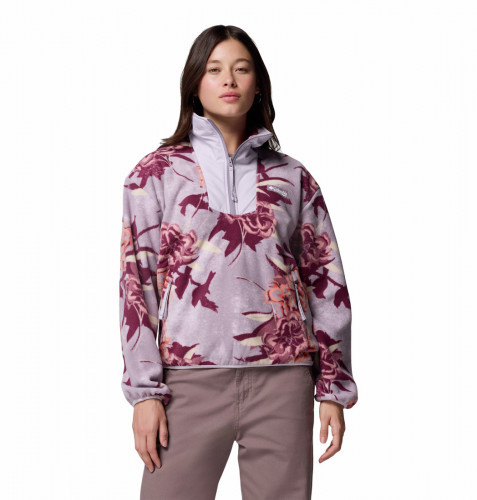 Джемпер флисовый женский Sequoia Grove Printed Half Zip