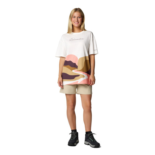 Футболка женская оверсайз Rolling Bend Graphic Oversized Tee