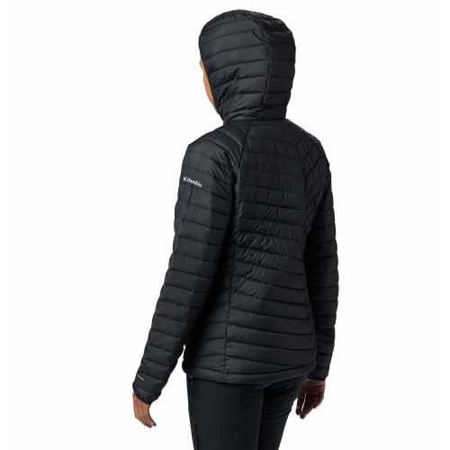 columbia powder lite hooded jacket women