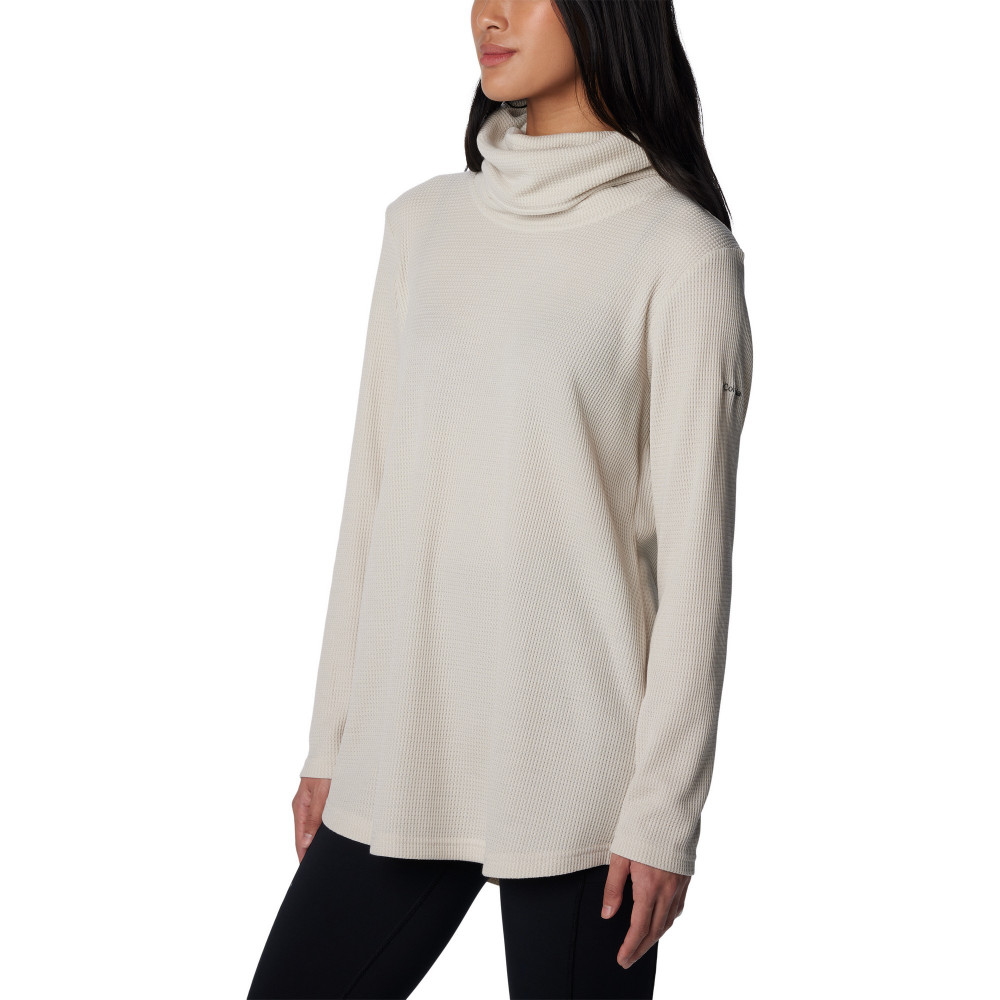 Свитшот женский Holly Hideaway Waffle Cowl Neck Pullove - фото 5