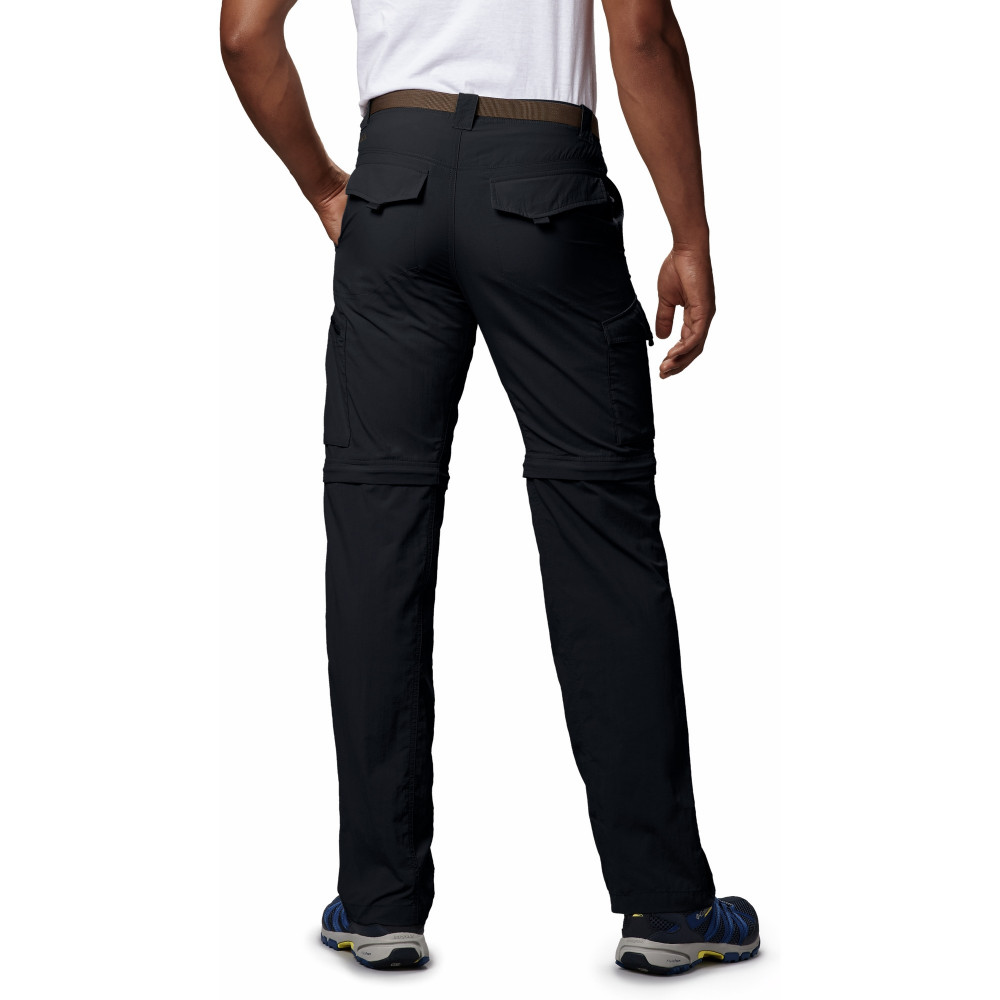Брюки-шорты мужские Silver Ridge Convertible Pant черный цвет — купить за2999 руб. в интернет-магазине Columbia