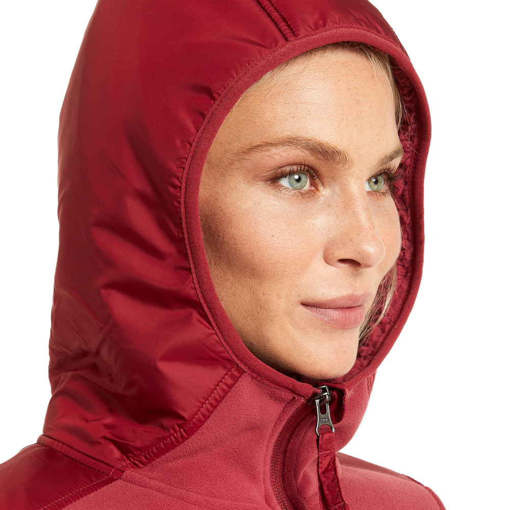 Джемпер флисовый женский Winter Pass Solid Hooded Full Zip - фото 4