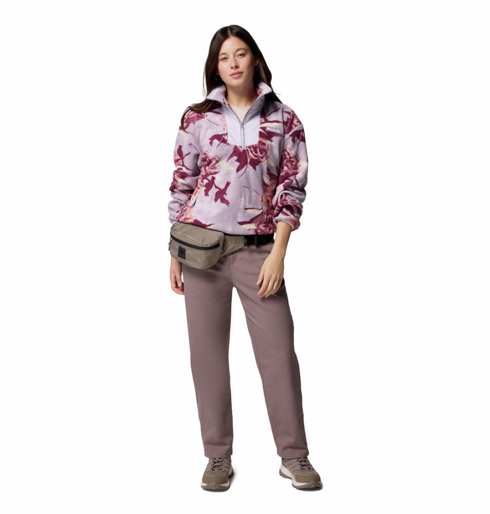 Джемпер флисовый женский Sequoia Grove Printed Half Zip - фото 6