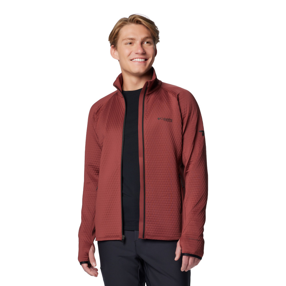 Джемпер флисовый мужской Crystal Leaf Omni-Heat Helix Full Zip - фото 10