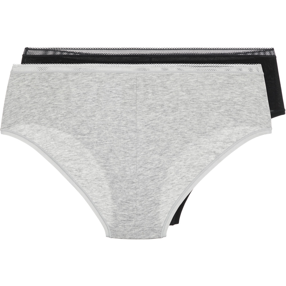 Трусы женские Lace cotton strech hipster, 2 штуки - фото 3