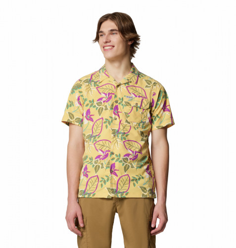 Рубашка с коротким рукавом мужская Tech Trail Utility Printed Woven Ss